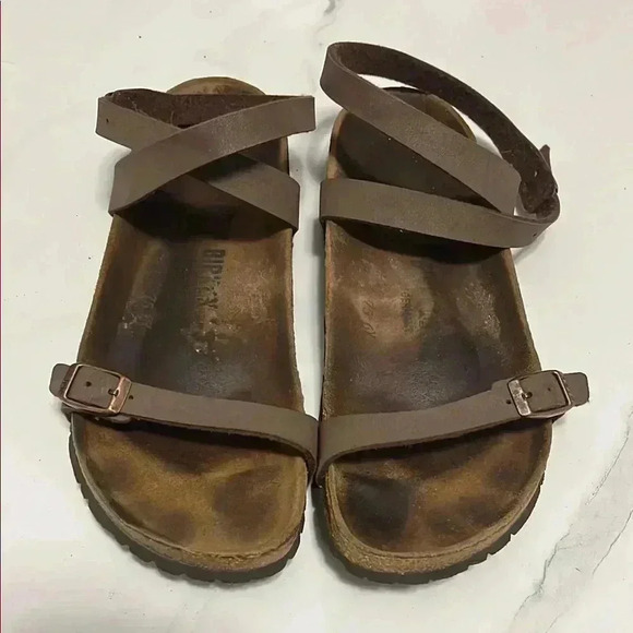 Birkenstock Brown Sandals - Picture 1 of 5